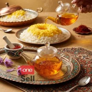 قوري زعفران پیرکس