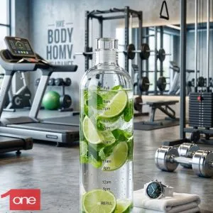 بطري آب شفاف 500ميل