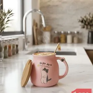 ليوان گربه کوچک سرامیکی - تصویر 4